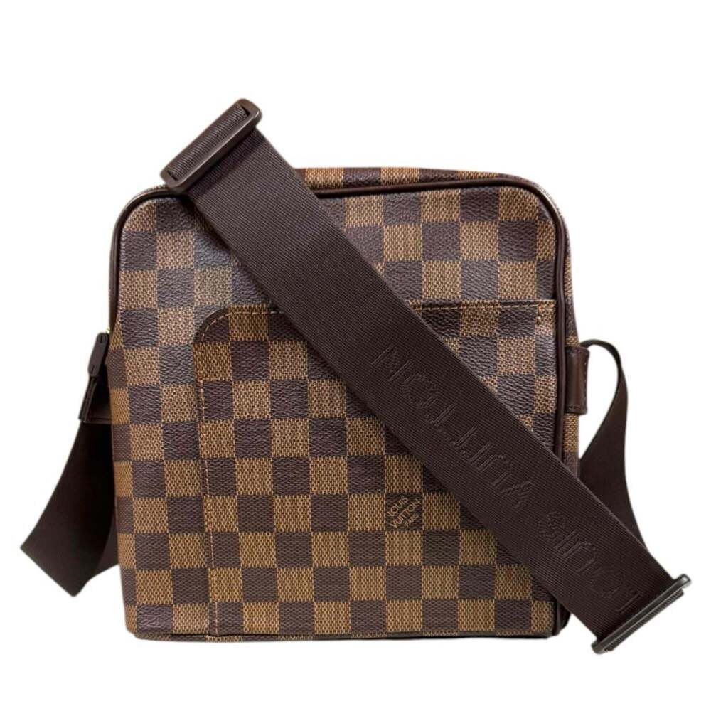 LOUIS VUITTON Brown Damier Canvas Shoulder Bag